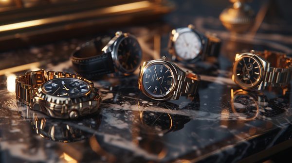 Styles élégantes de montres pour hommes & femmes