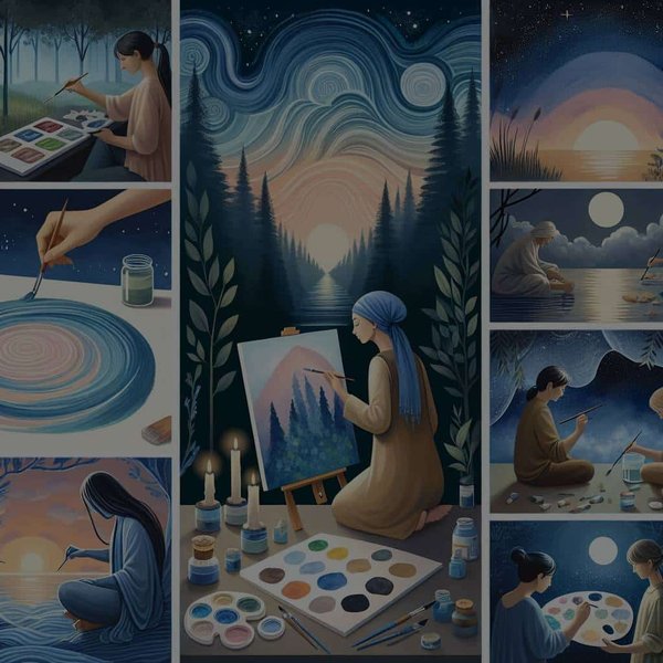 Quelles techniques de peinture favorisent la méditation et la relaxation ?
